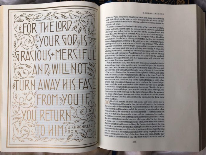 ESV Illuminated Bible: Art Journaling Edition review. Use this gorgeous Bible to get better connected to God.