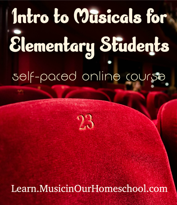 Intro to Musicals for Elementary Students self-paced online course