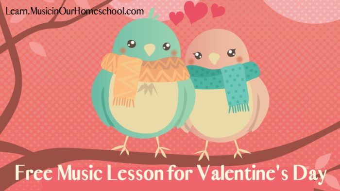Free Music Lesson for Valentine's Day, part of the Music Lessons for Holidays and Special Days self-paced online course for elementary students