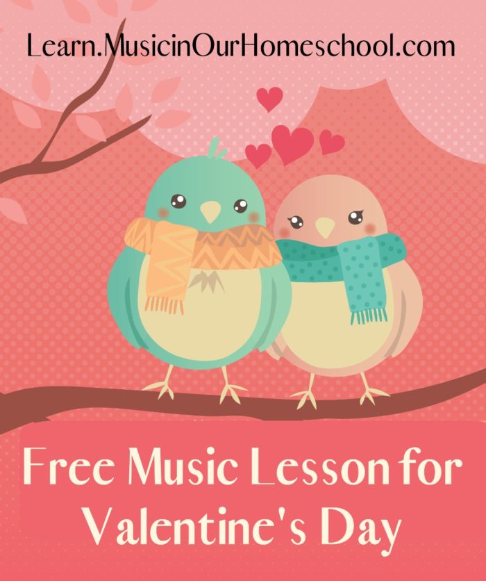 Free Music Lesson for Valentine's Day, part of the self-paced online music course called Music for Holidays & Special Days for elementary students
