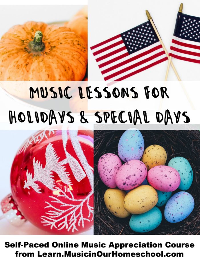 Poetry Teatime: Holiday Edition combined with Music Lessons for Holidays & Special Days is the perfect way to celebrate the holidays in your homeschool or classroom. You and your kids will love these fun lessons! All the work is done for you. #poetryteatime #holidaylearning #holidayfun #musiclessonsforkids