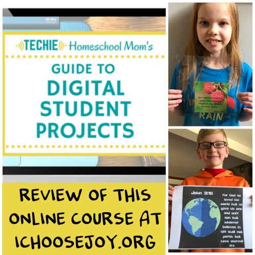 Review of Guide to Digital Student Projects online course. See why my kids are loving this course.