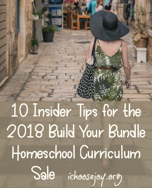 10 Insider Tips for the 2018 Build Your Bundle Homeschool Curriculum Sale Pinterest