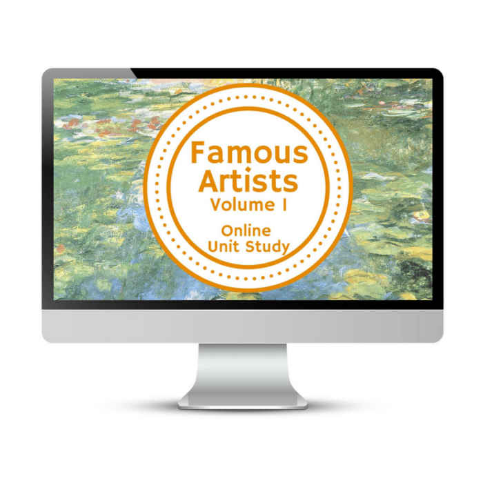 Famous Artists online unit study