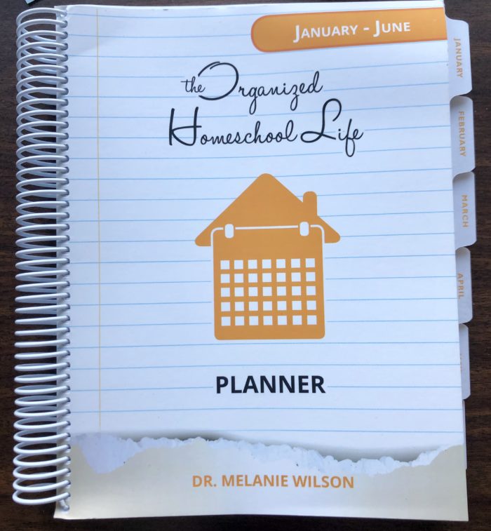 The Organized Homeschool Life Planner is the perfect planner for the homeschool mom. Use it alone, or even better, use it with The Organized Homeschool Life book and use the weekly missions to get your whole life and homeschool organized 15 minutes at a time! #organization #homeschoolorganization #ichoosejoyblog #homeschoolplanner 