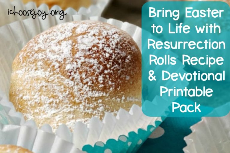 Bring Easter to Life with Resurrection Rolls Recipe & Easter Story Printable Pack