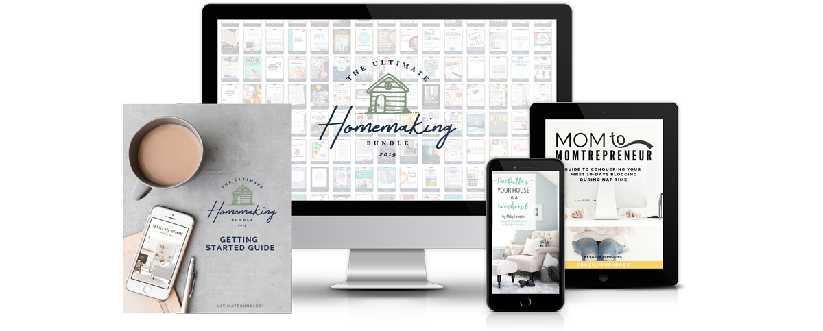 The 2019 Ultimate Homemaking Bundle: Everything You Need to Know