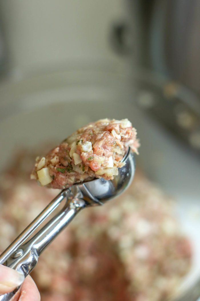 Instant Pot Low Carb Porcupine Meatballs Recipe