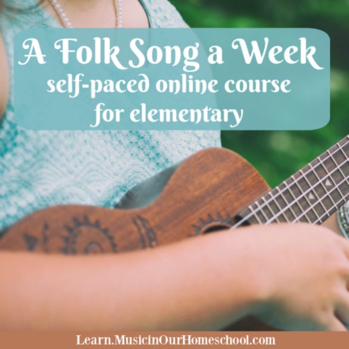 A Folk Song a Week self-paced online course for elementary students.