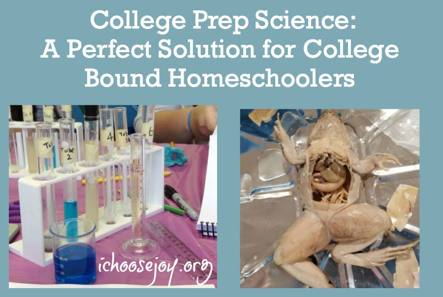 College Prep Science Classes and Lab Intensives: A Perfect Solution for College-Bound Homeschoolers