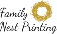 Family Nest Printing for all your homeschool printing needs!