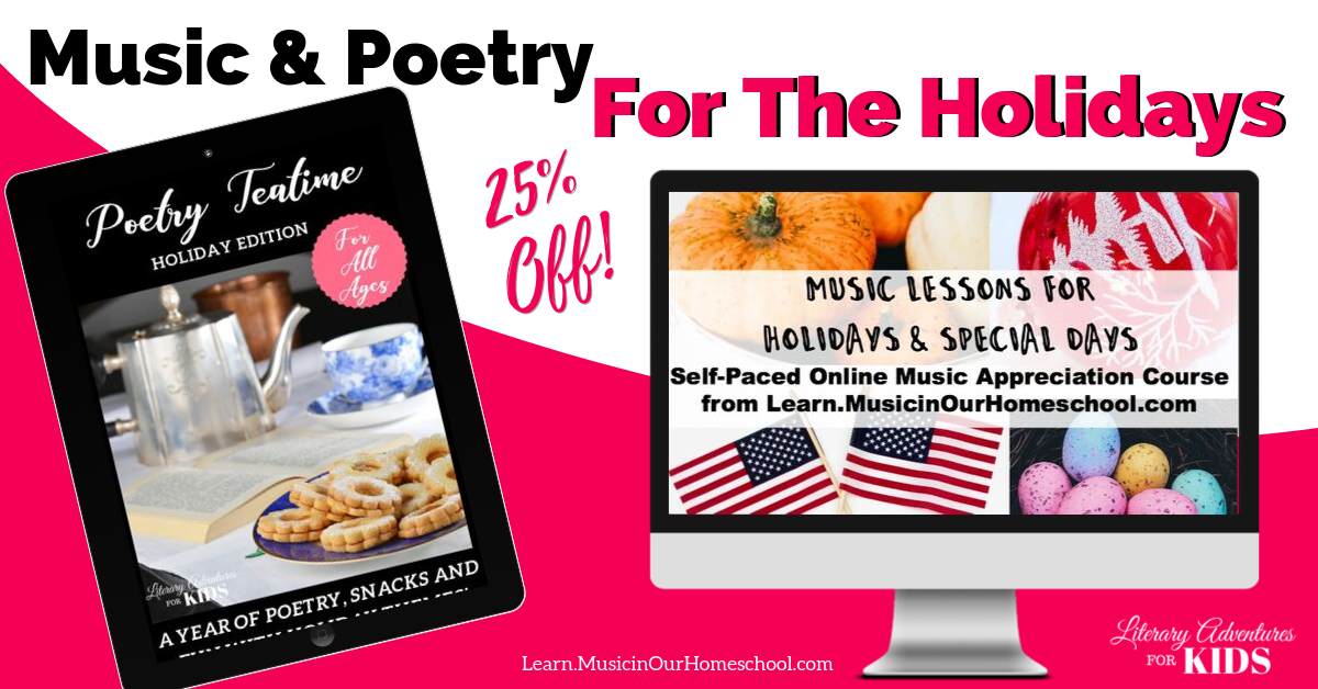 Poetry Teatime Holiday Edition with Holiday Music Appreciation
