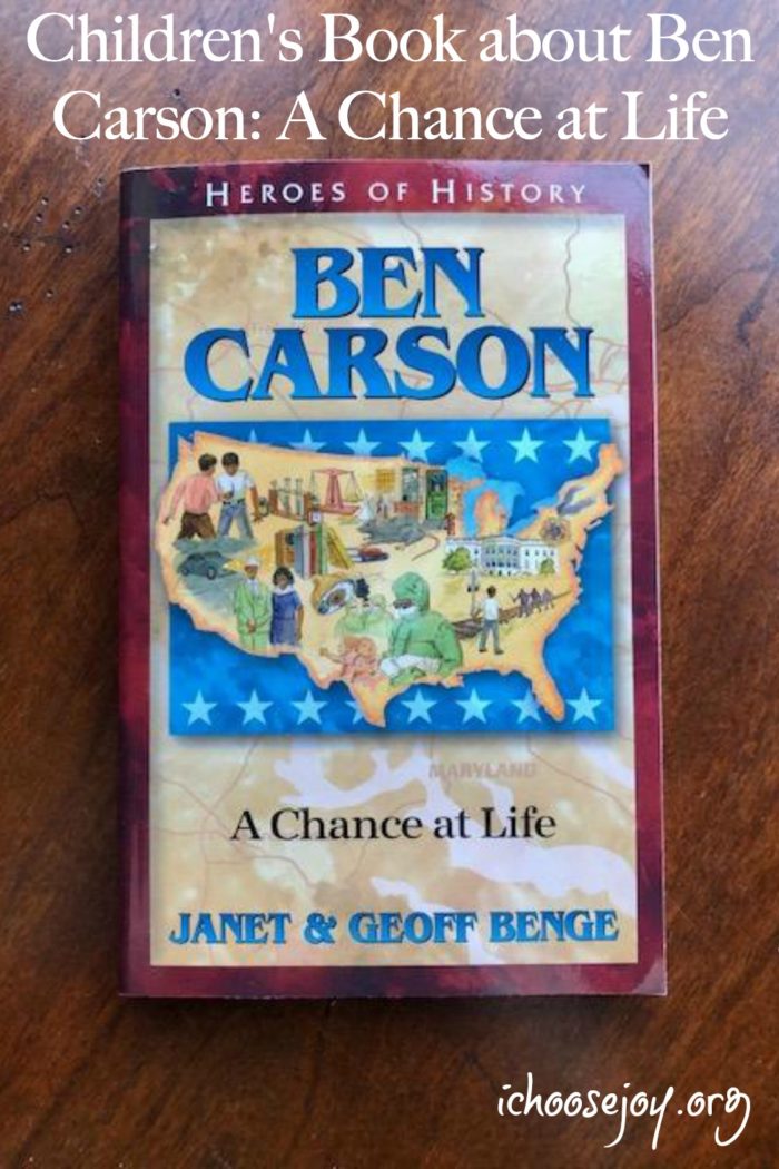 Read about this amazing Children's Book About Ben Carson by Janet & Geoff Benge.