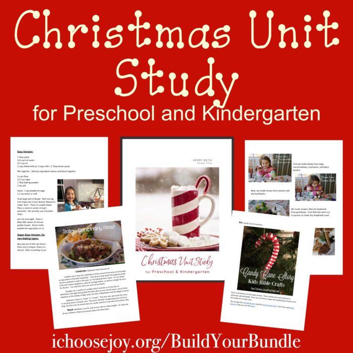 Christmas Unit Study for Preschool and Kindergarten