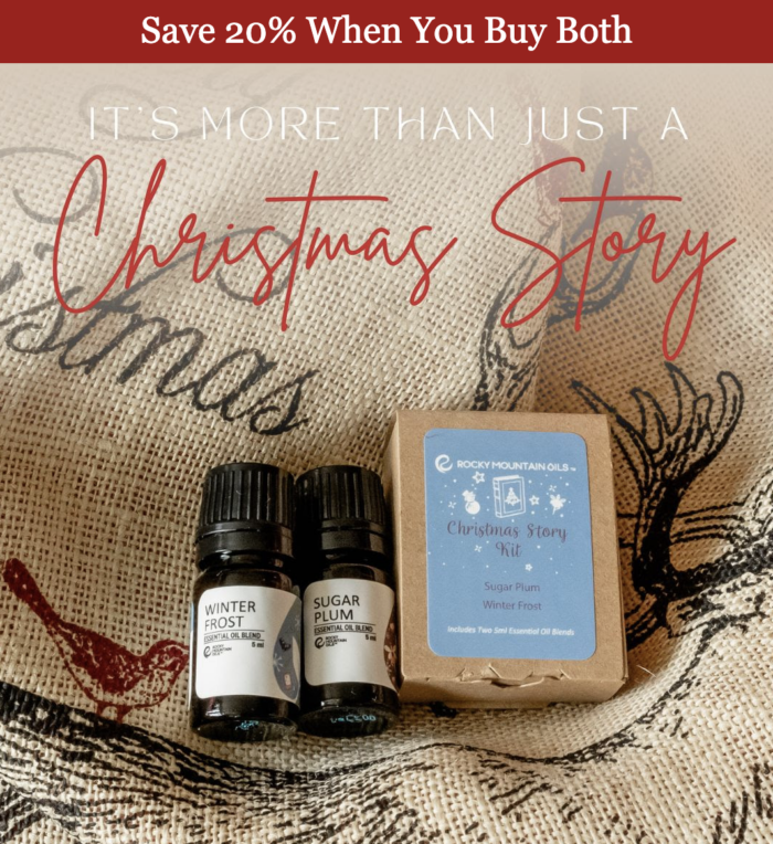 Rocky Mountain Oils Christmas Story blends