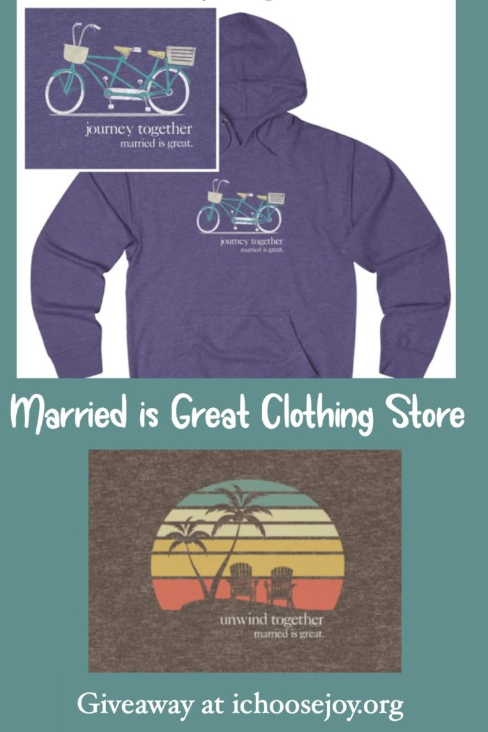 Married is Great shirts is various designs and colors