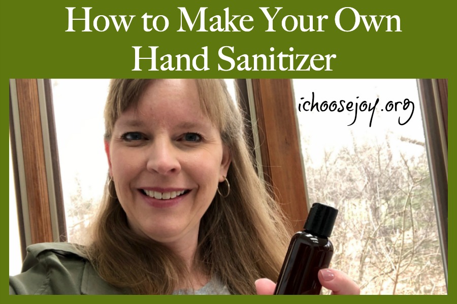 How to Make Your Own Hand Sanitizer, DIY hand sanitizer with step-by-step instructions and a video and ingredients links
