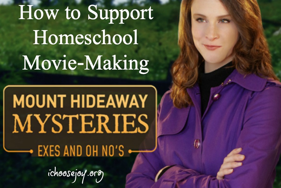 How to Support Homeschool Movie-Making and review of Mount Hideaway Mysteries