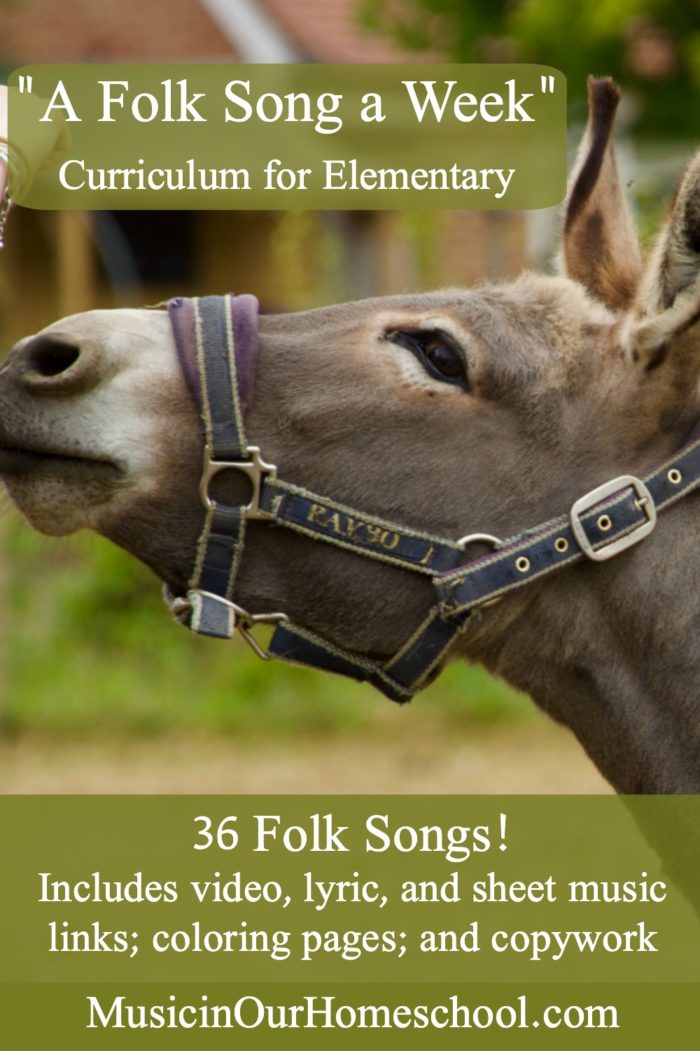 A Folk Song a Week elementary music curriculum