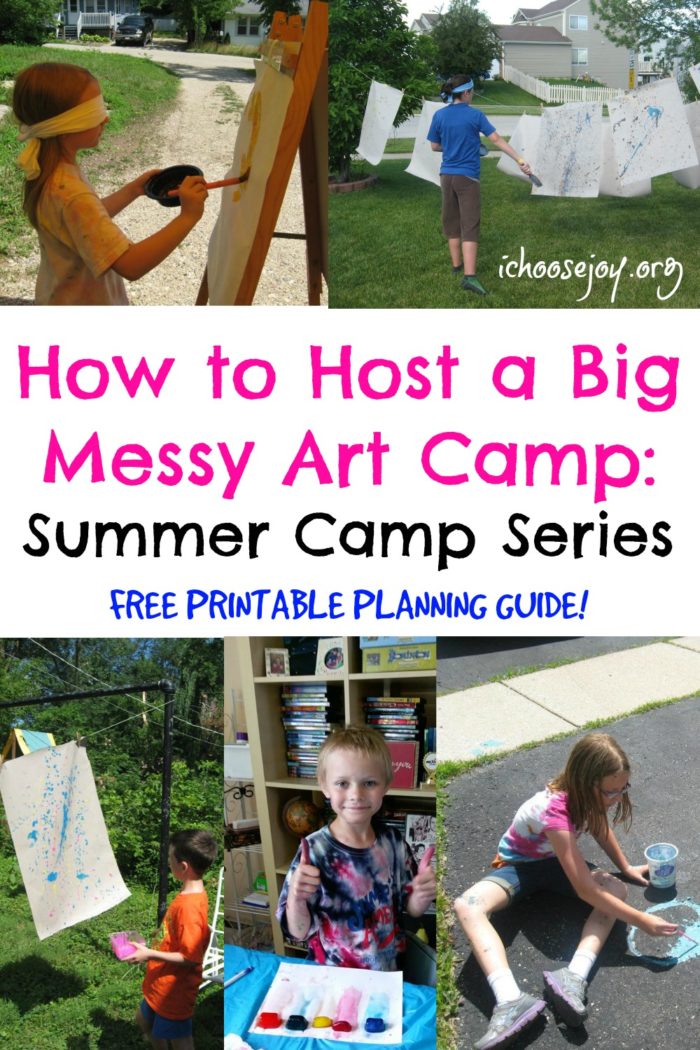 How to Host a Big Messy Art Camp: Summer Camp Series