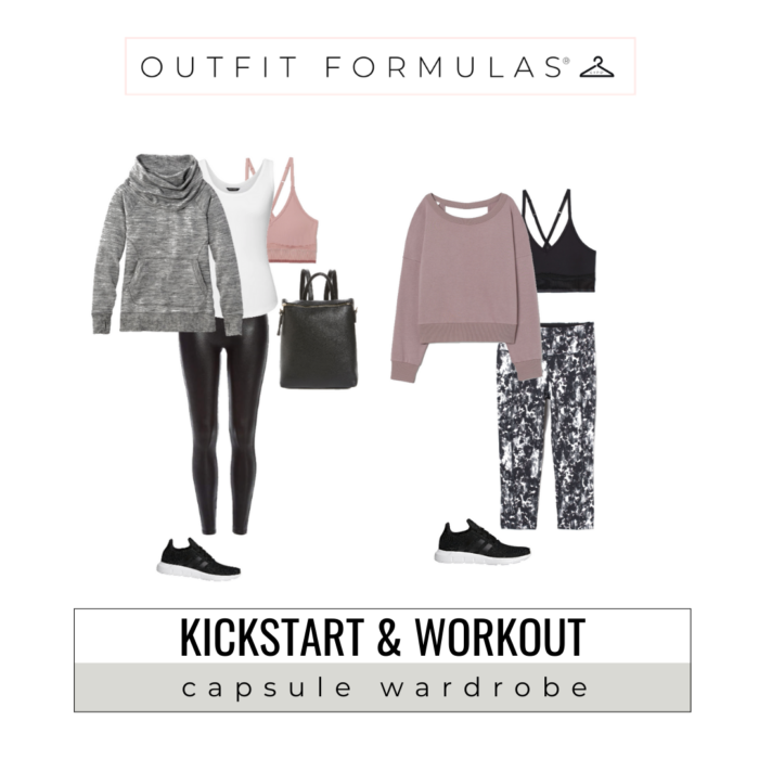 Kickstart and Workout outfit formula