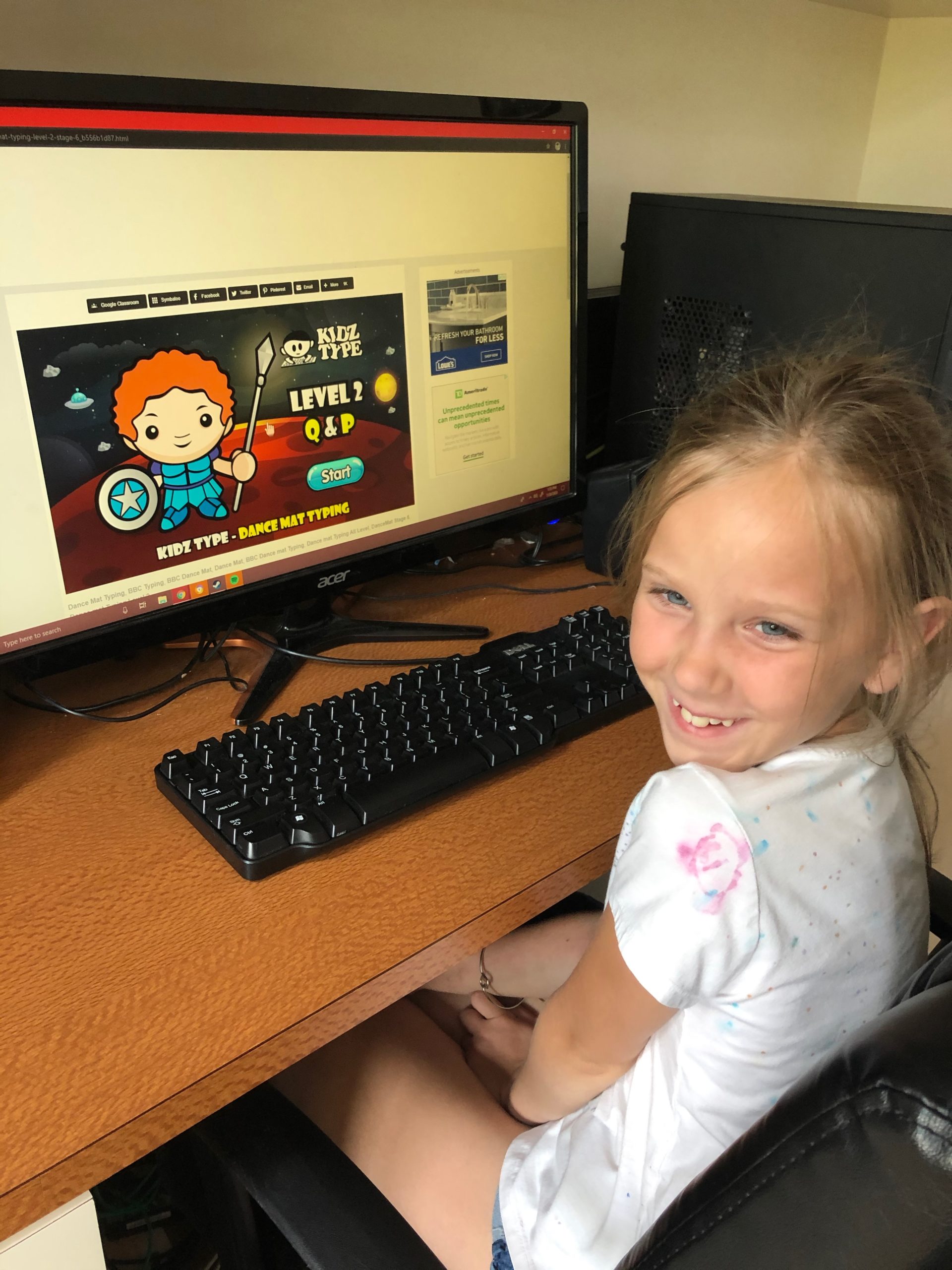 Dance Mat Typing So Kids Can Learn to Type for Free!