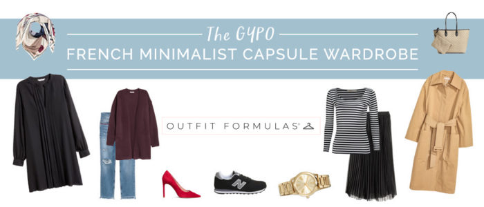 The Get Your Pretty On French Minimalist outfit formula capsule wardrobe
