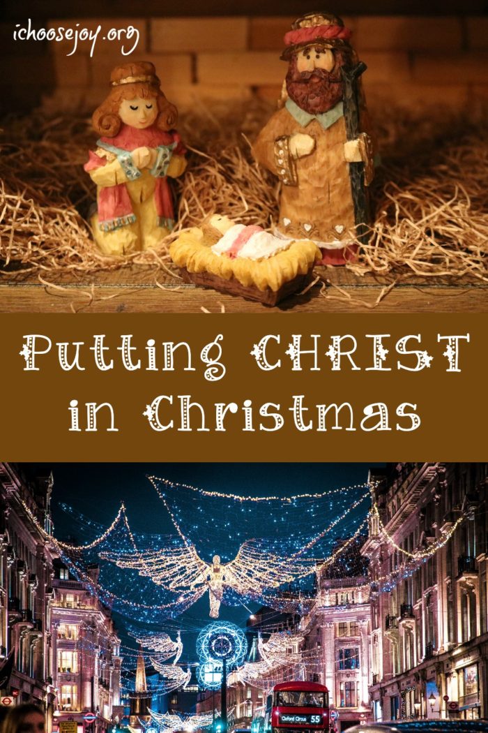 Putting CHRIST in Christmas 