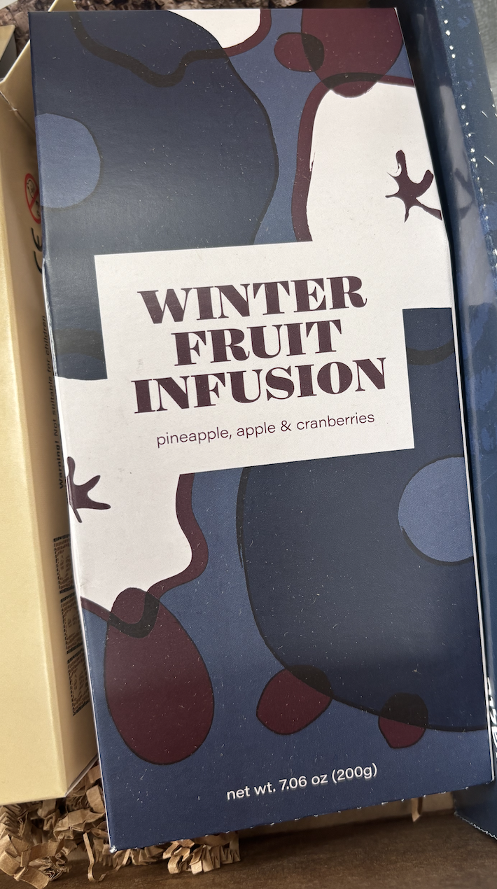 winter fruit infusion 