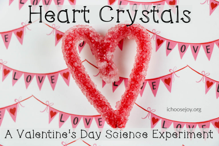 Heart Crystals: A Valentine’s Day Science Experiment