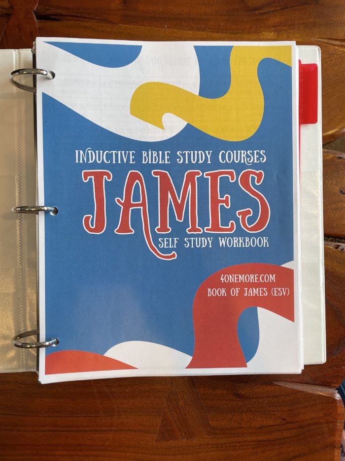 James: An Inductive Bible Study curriculum review from I Choose Joy
