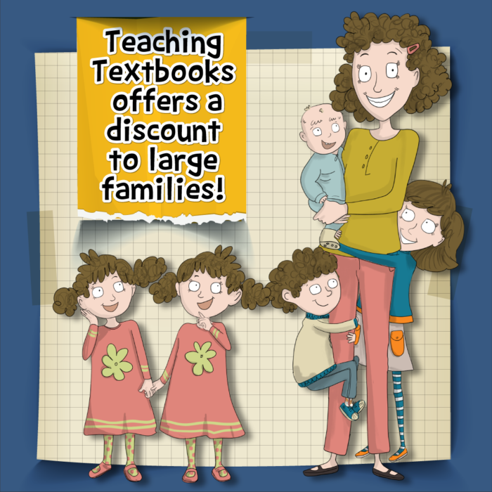 Teaching Textbooks Large Family Discount Large-Family Discount Plan