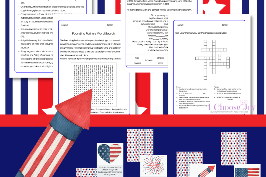 Fourth of July Facts and Activity Pack