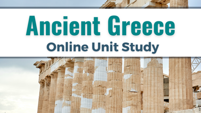 Ancient Greece Online Unit Study