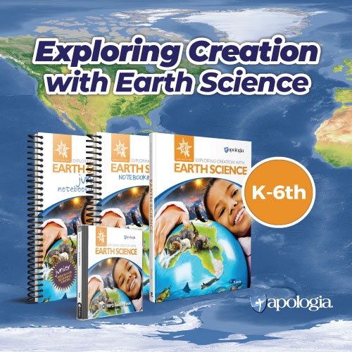 Exploring Creation with Earth Science new elementary science curriculum from Apologia