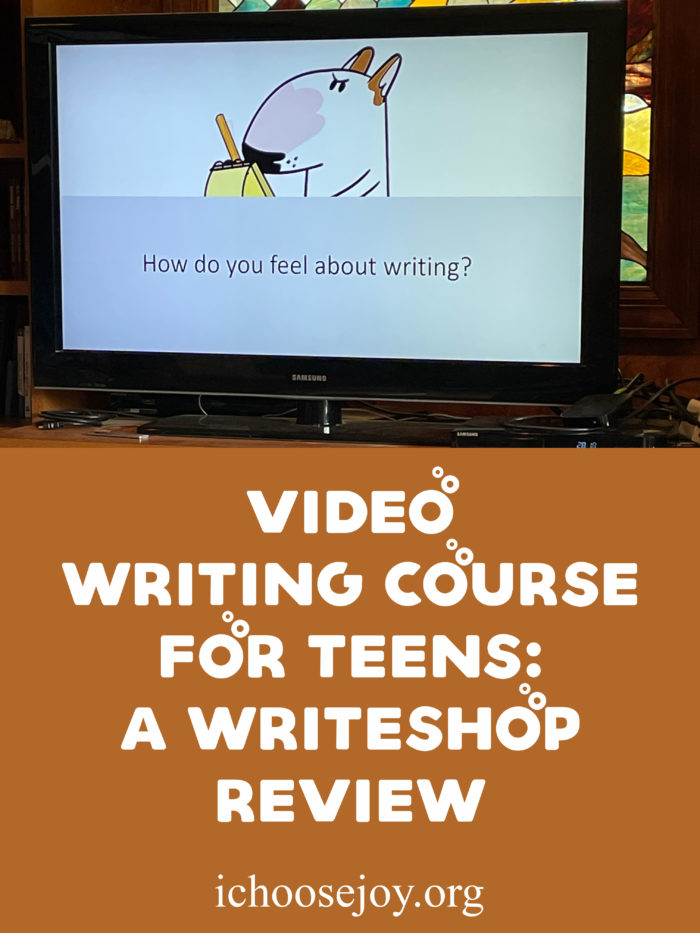 Video Writing Course for Teens_ A WriteShop Review