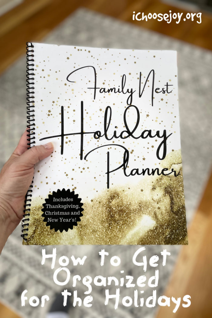 Family Nest Holiday Planner How to Get Organized for the Holidays