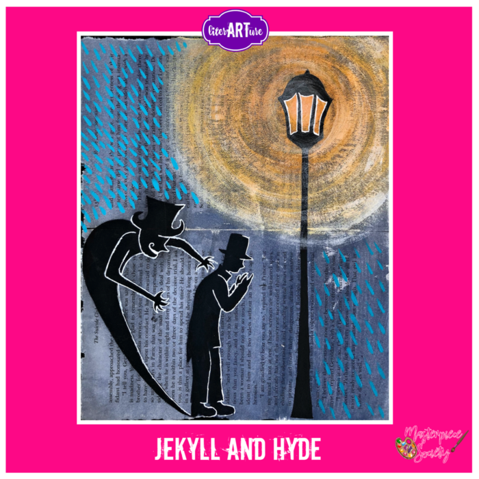 Jekyll and Hyde LiterARTure project from Masterpiece Society