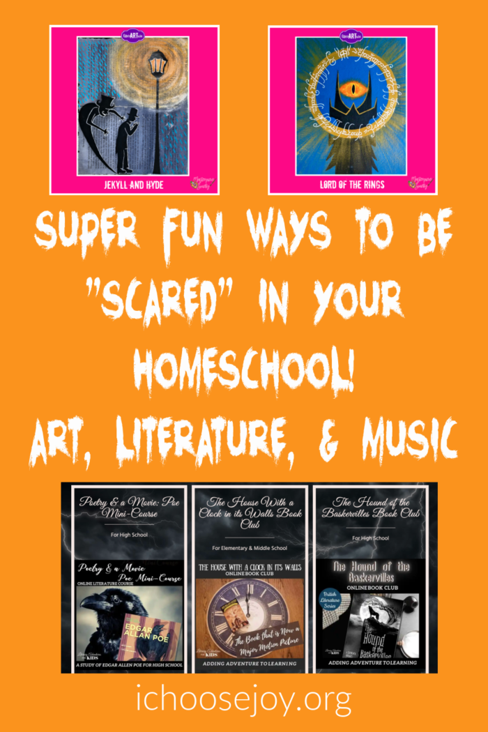 Super Fun Ways to be Scared in Your Homeschool