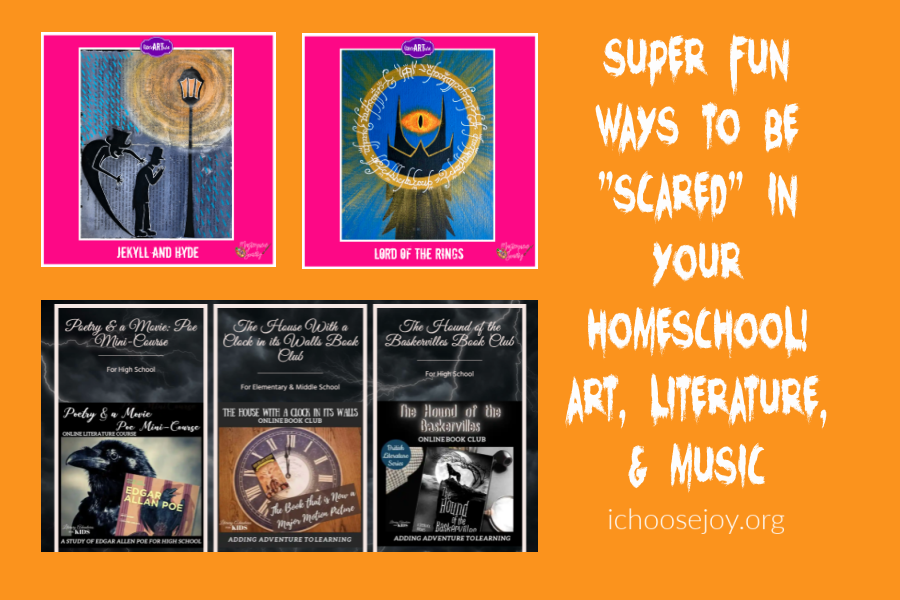 Super Fun Ways to be Scared in Your Homeschool