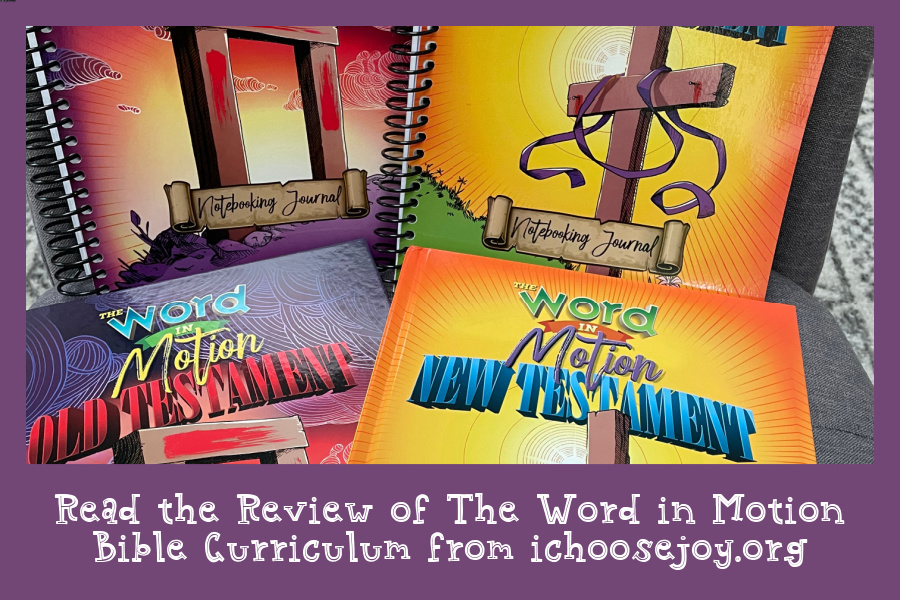 The Word in Motion review: Apologia Bible Curriculum