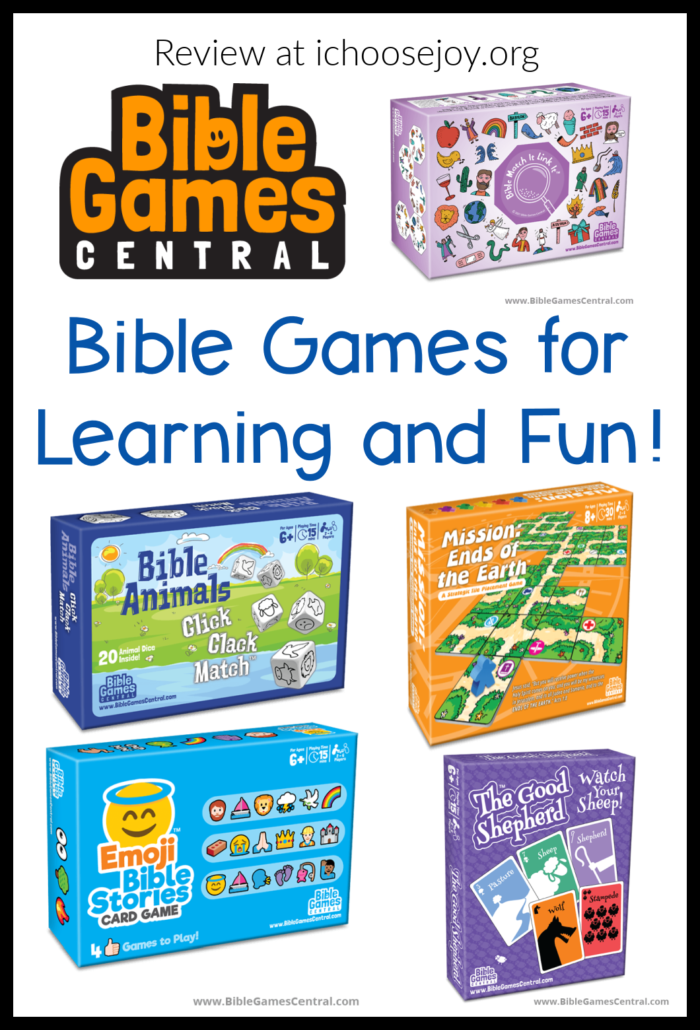 Bible Games for Learning and Fun! Review at ichoosejoy.org