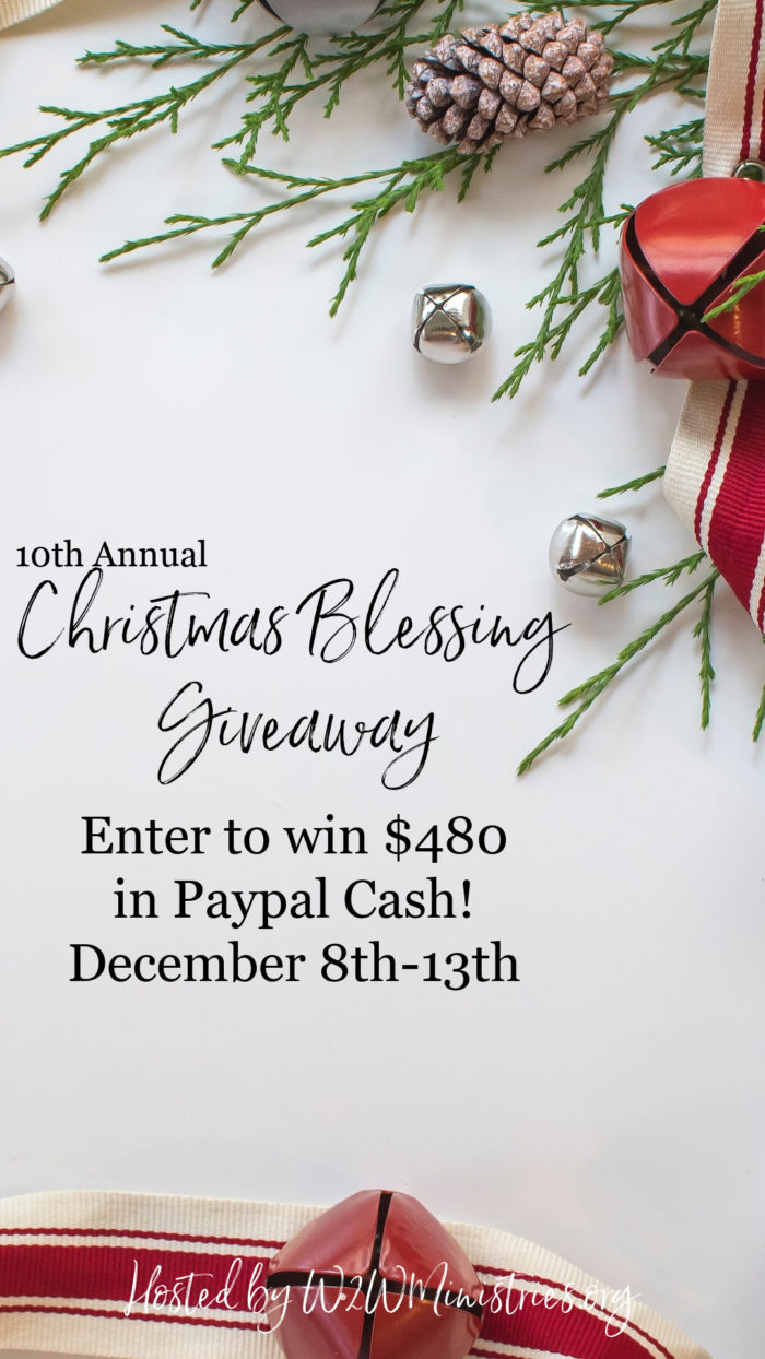 10th Annual Christmas Blessings Giveaway 