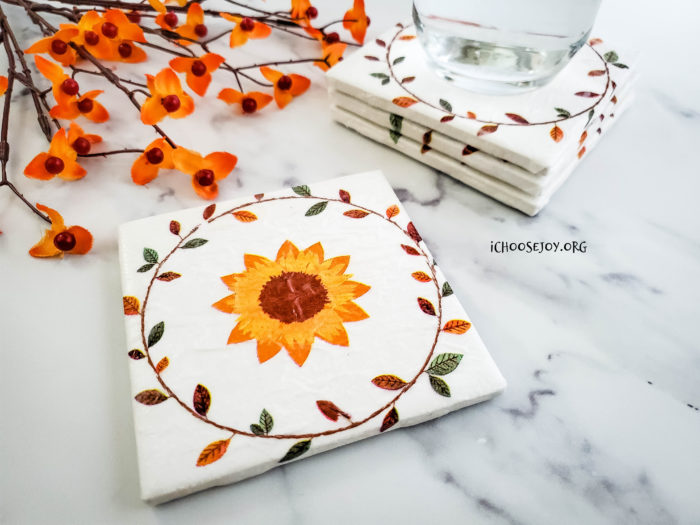 How to Make Sunflower Coasters for Ukraine