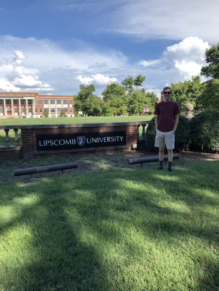Visiting Lipscomb University in Nashville, TN