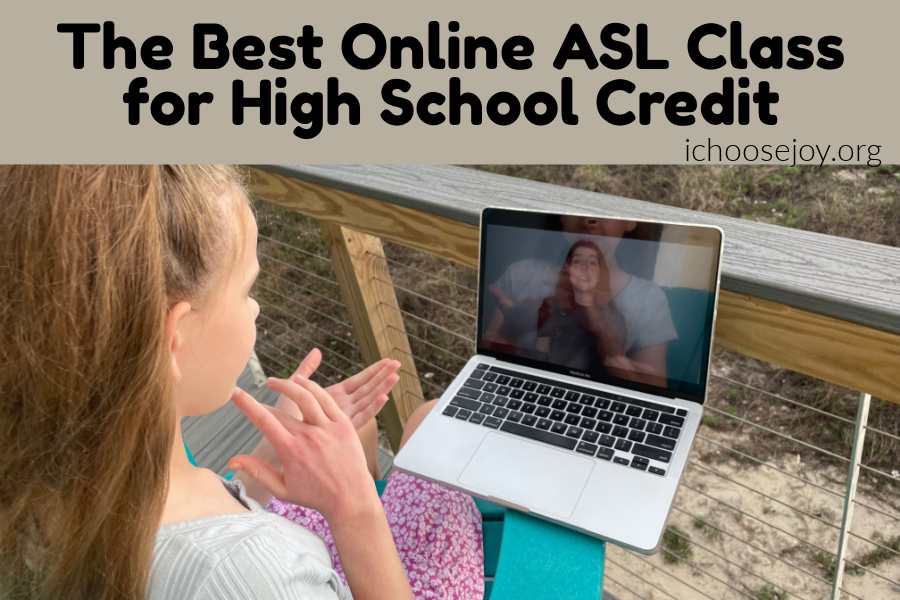The Best Online ASL Class for High School Credit
