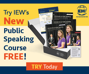 IEW Intro to Public Speaking try free
