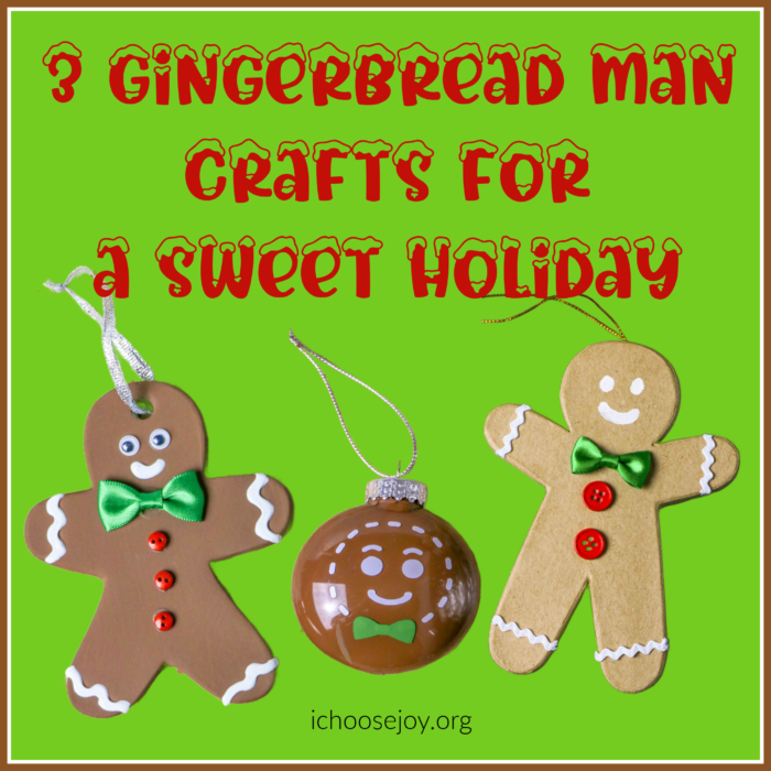 3 Gingerbread Man Crafts for a Sweet Holiday