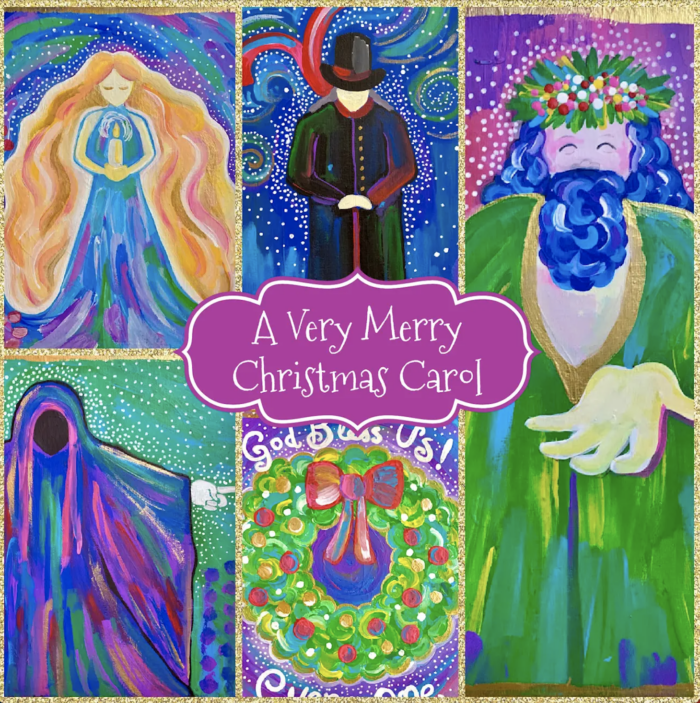 A-Very-Merry-Christmas-Carol art course