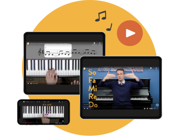 Hoffman Academy online piano lessons